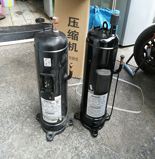 明山中央空调压缩机的更换维修